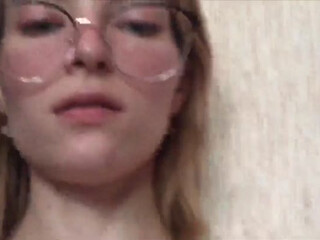 Normasefaot cute doll gives her pussy a dildo