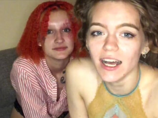 Treshgirls busty bitch caresses nipples