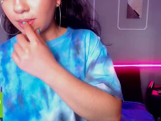 true busty small exposes her charms