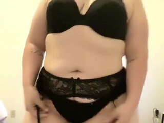 mysticbeing manyvids onlyfans amazing female caresses shaved pussy