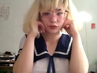 veronika strawberry aka strwbrrymlk  manyvids onlyfans crazy slut gently pulls pussy