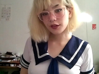 veronika strawberry aka strwbrrymlk  manyvids onlyfans spicy trash fucks herself with a dildo