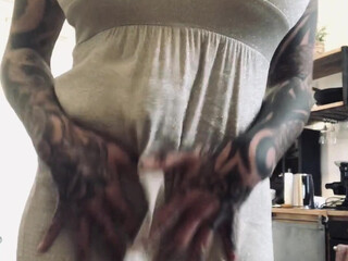 mara inkperial manyvids onlyfans beautiful female strips and jerks off