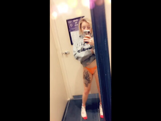 bleuebelle manyvids onlyfans hot babe fucks herself with glass dildo