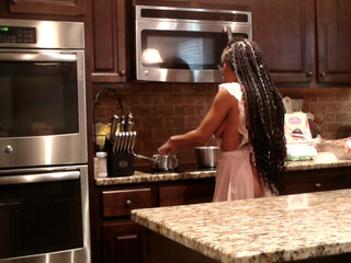 anyaivy manyvids onlyfans slut in stockings erotically takes off her panties