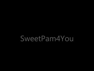 sweetpam  manyvids onlyfans busty  cam girl  masturbates cunt