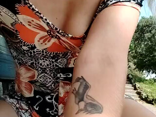 AnastasiaAnies naughty fat lady is fondling saggy boobs