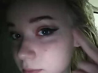 Ariel006 Attractive chick fucks juicy slits