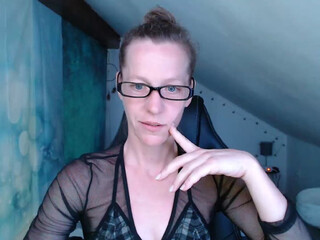 blueeye girl pretty lady undresses in the kitchen