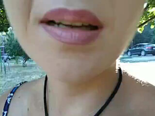 BUSINKA25 crazy chick caresses sex lips