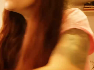 equis hot charming girl strips in front of the camera