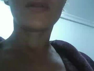 eneda charming girl strips in front of the camera