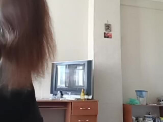 KaterinaManda crazy whore dabbles with sex machine