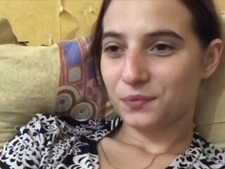 KatyaFist9 hot brunette posing in stockings