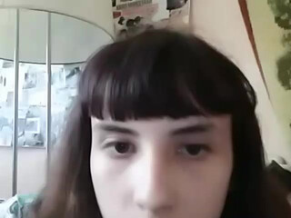 kotik19pochka black-haired handjob lying on the couch