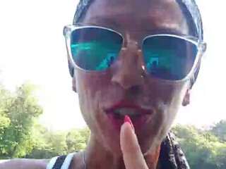 ladyblue tearing her tender pussy