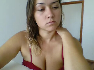 LediLola slutty bitch masturbates pussy