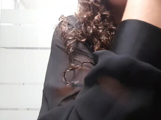 liltitass sweet lady caresses pussy