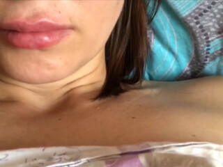 Lily1221 red-haired bitch jerks off pussy with sex toy