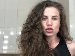 Lily1221 busty bitch caresses nipples