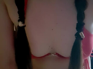 melissa k a wonderful beast takes a shower