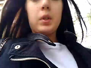 Nika switty stroking boobs