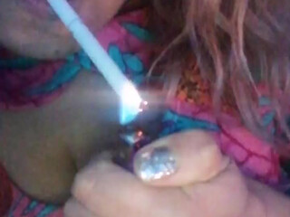 pepais cute brunette caresses her charms