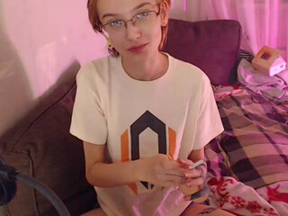 RoxyRaid cute female fucking herself with phallus