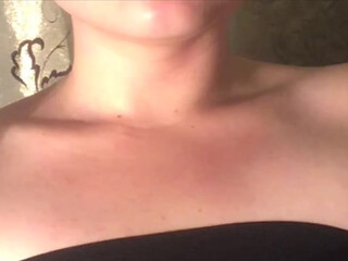 SiaKriSti tiny in a mask caresses the vagina