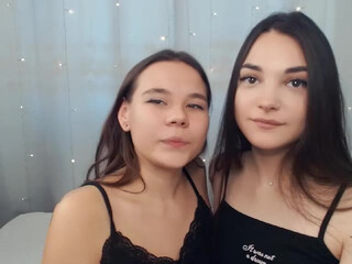 SiinaKita naughty female caresses shaved cunt