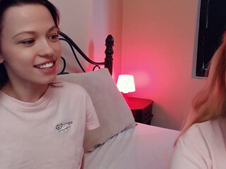 sweetyhunter cute blonde girl got herself a finger on the couch
