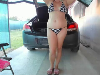 sweetysabina charming girl strips in front of the camera