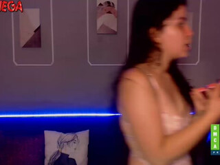 true vega pretty chick fucks pussy with black dildo