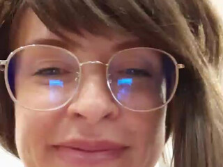 trish smile sexy chick in stockings