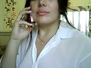 Yuliasamaya cool slut on the chair