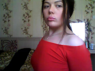 Yuliasamaya cool skinny rubs her lips sex