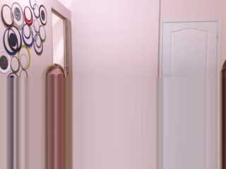 AmazingCuties  cam girl masturbates shaved vagina