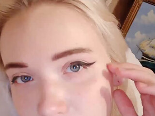 Ariel006 curious prostitute sucking rubber dick