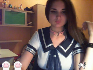 BLACKBLANCA milf with tattoos jerks off her cunt