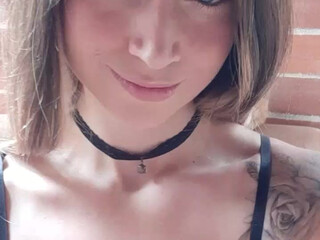 bruunalove  cute lady caresses shaved cunt