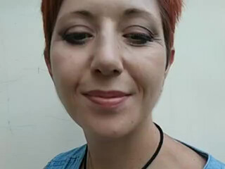 BUSINKA-25 lustful female passionately fucks her cunt