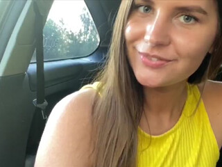 FocusGirl cute girl pulls sex lips