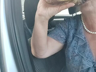 GypsyEsmeralda busty blonde fucks with rubber dick