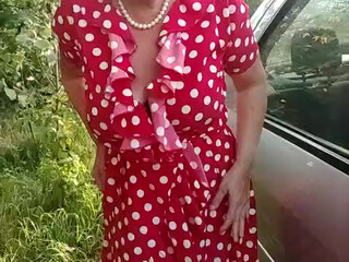 GypsyEsmeralda bitch in high heels and her sexy legs