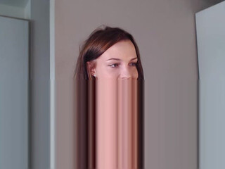 HoneyIAmHome masturbating with a tampon in pussy