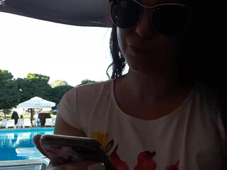 horny jenni jerking off and cums