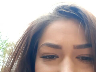 just ELLA blonde passion caresses shaved pussy