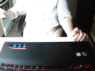 Kasia ero showed pussy on the street