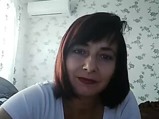 KoshkaKissES mature confused jerks off shaggy pussy