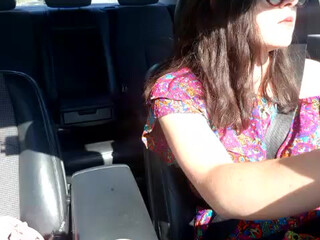 KristyMiss girl with elastic milks having fun with sex toy